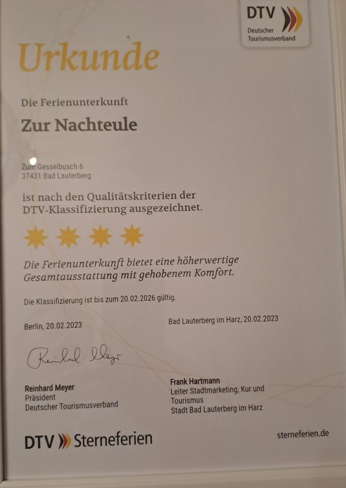 Zur Nachteule Villa Blumchen Eksteriør billede